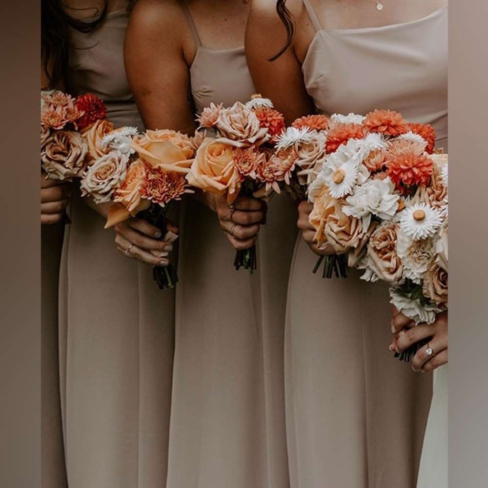 Elegant Beige Women's Dress